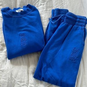 Frankie’s Bikinis Sweat Set! Great Condition